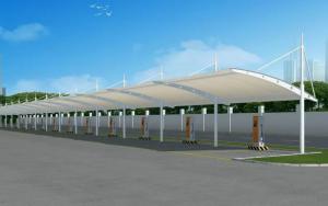 兴宁市膜结构停车棚